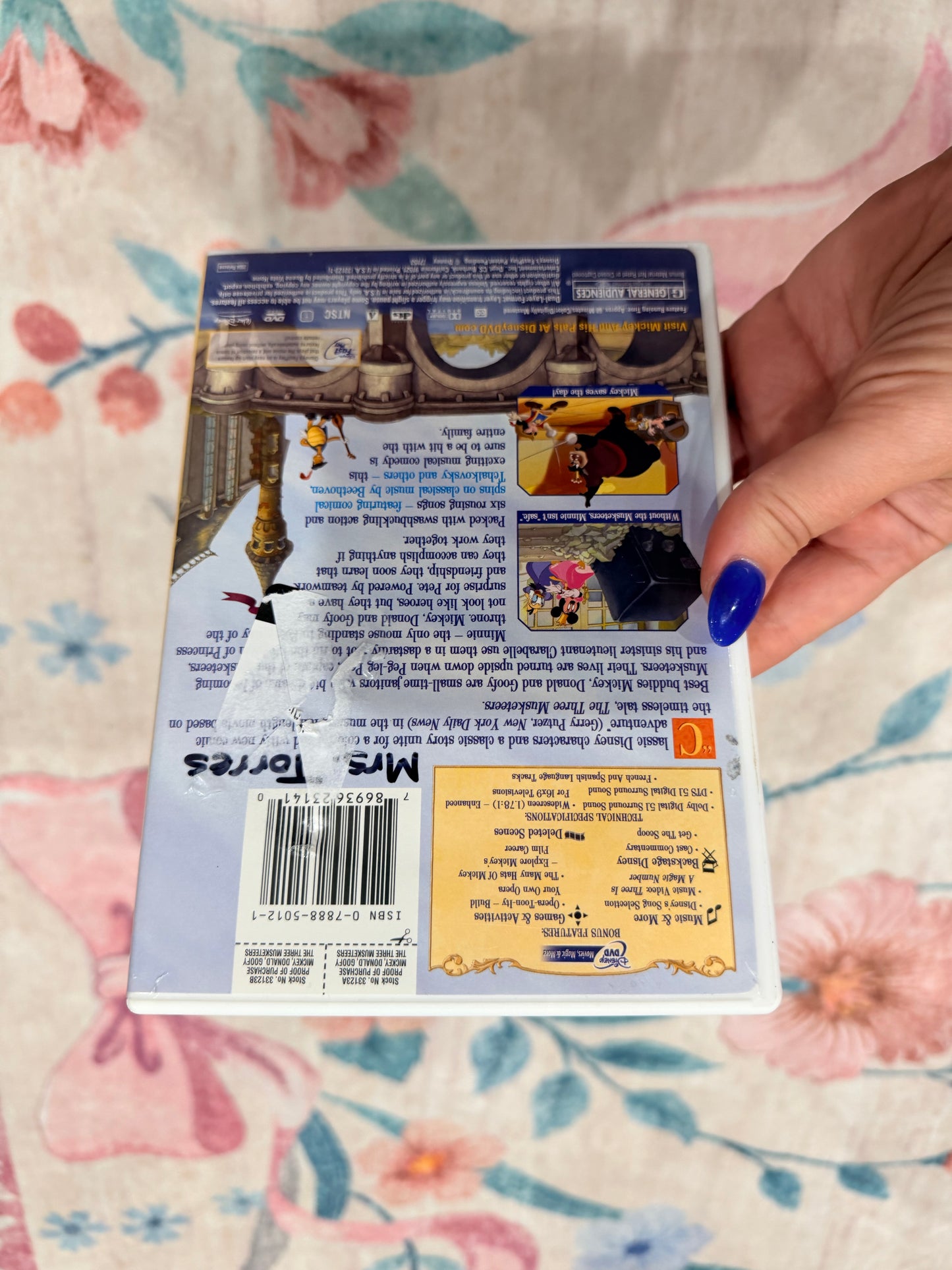 The three musketeers dvd