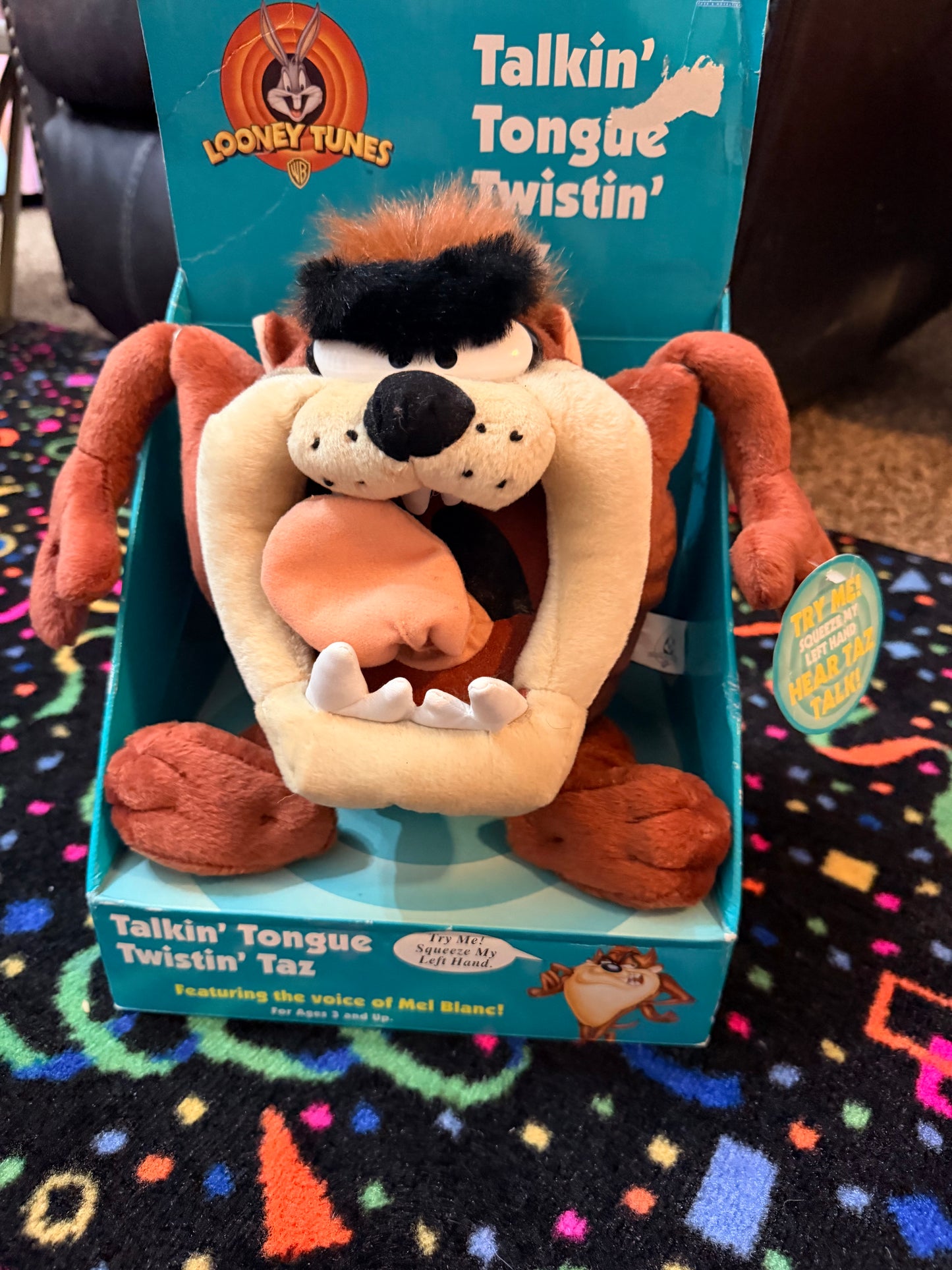 Talkin’ Tongue Twistin’ Taz