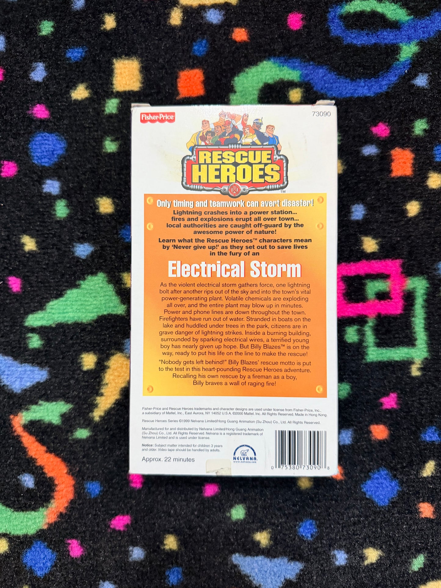 Rescue Heroes: Electrical Storm vhs
