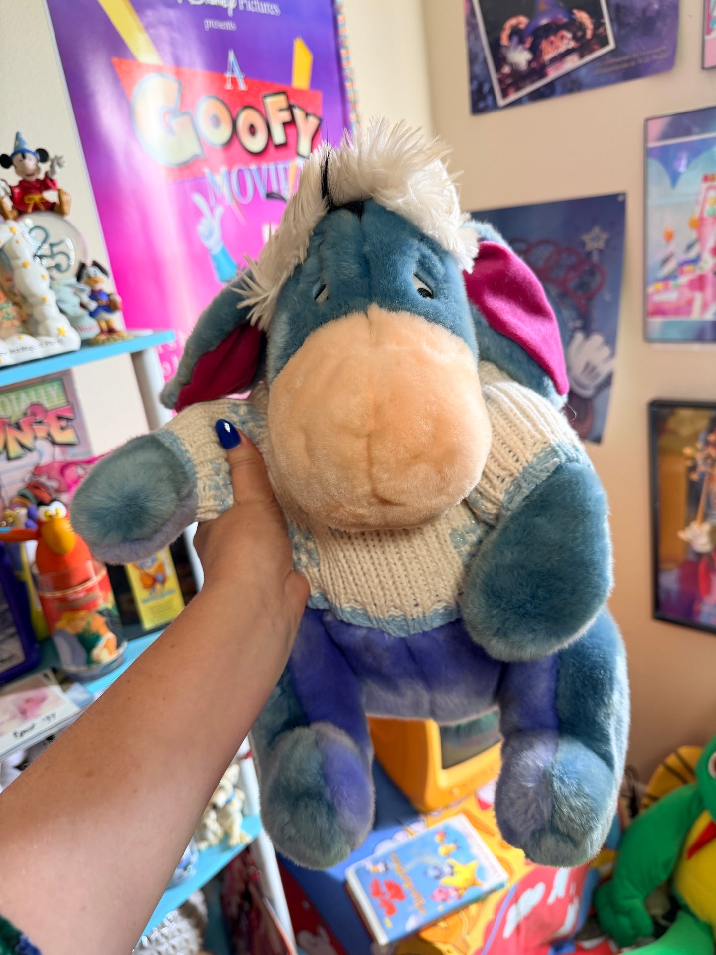 Holiday Eeyore plush