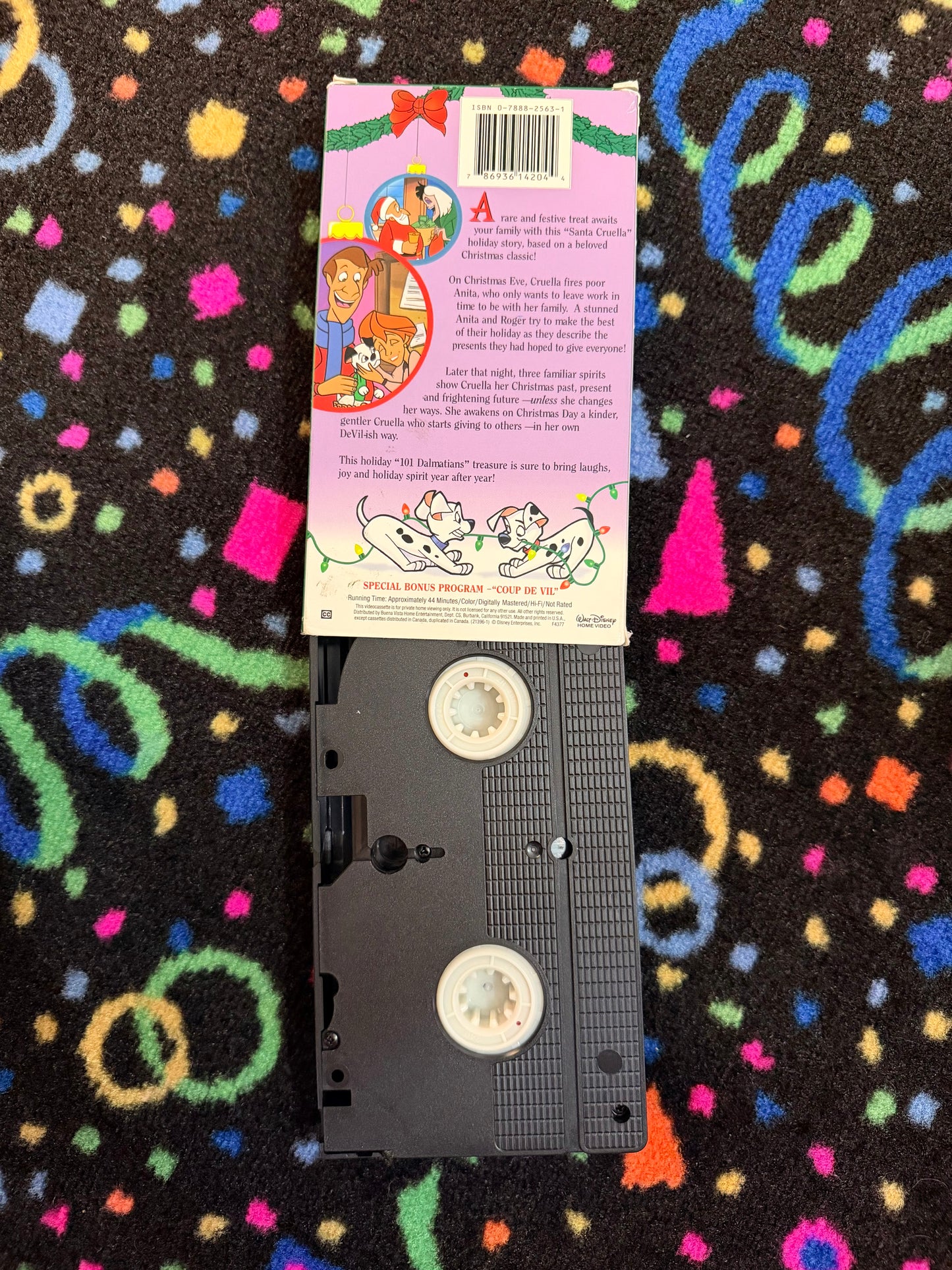 101 Dalmatians Christmas VHS