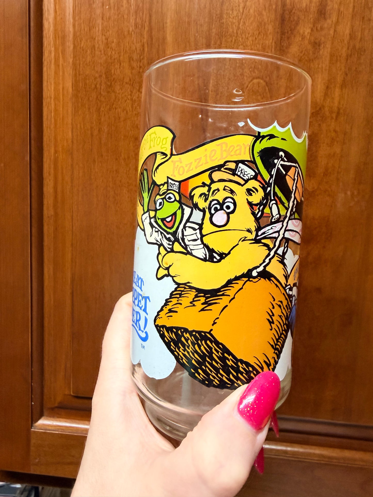 McDonald’s 1991 The Great Muppet Caper glass