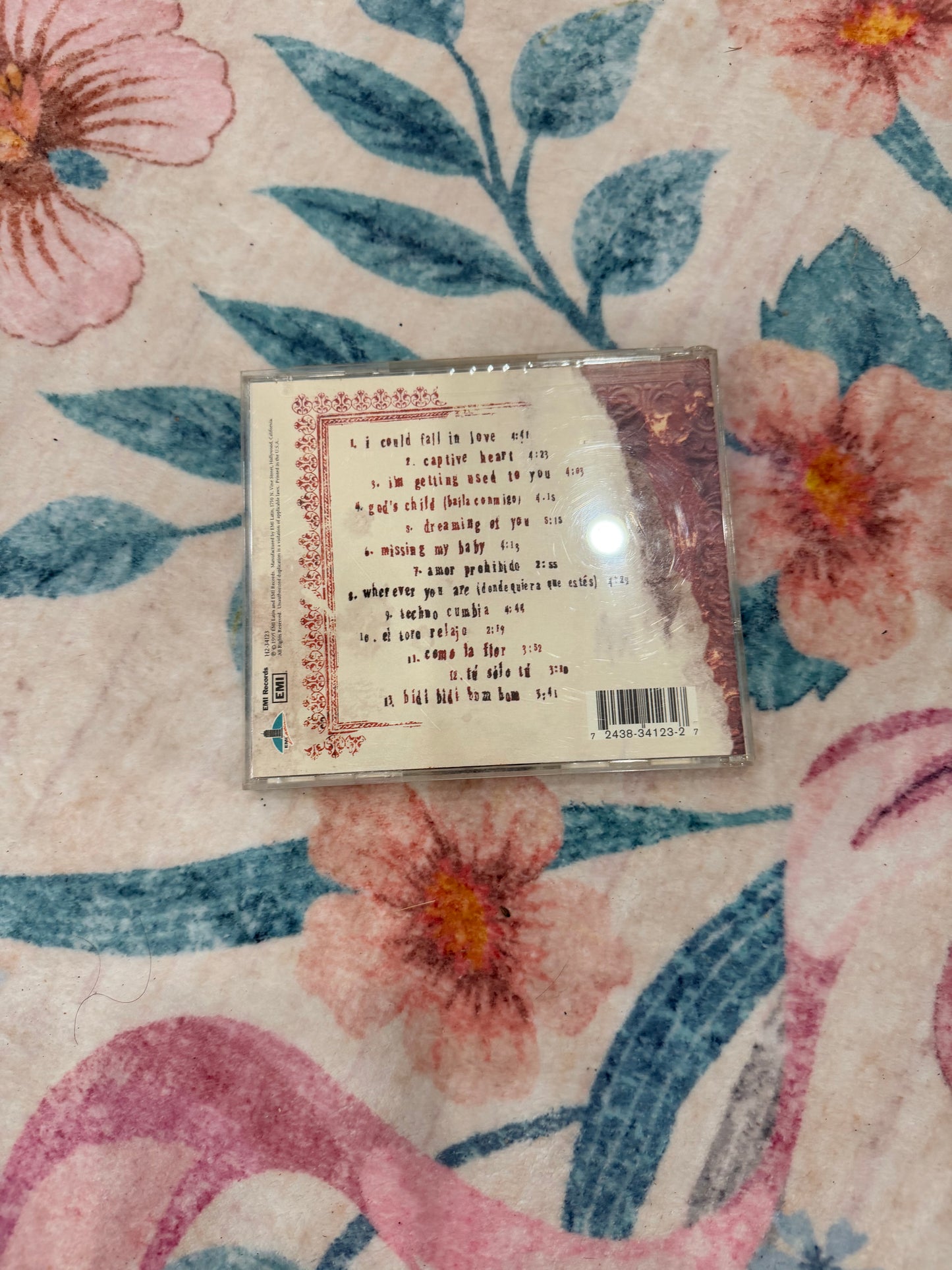 Selena Dreaming of You CD
