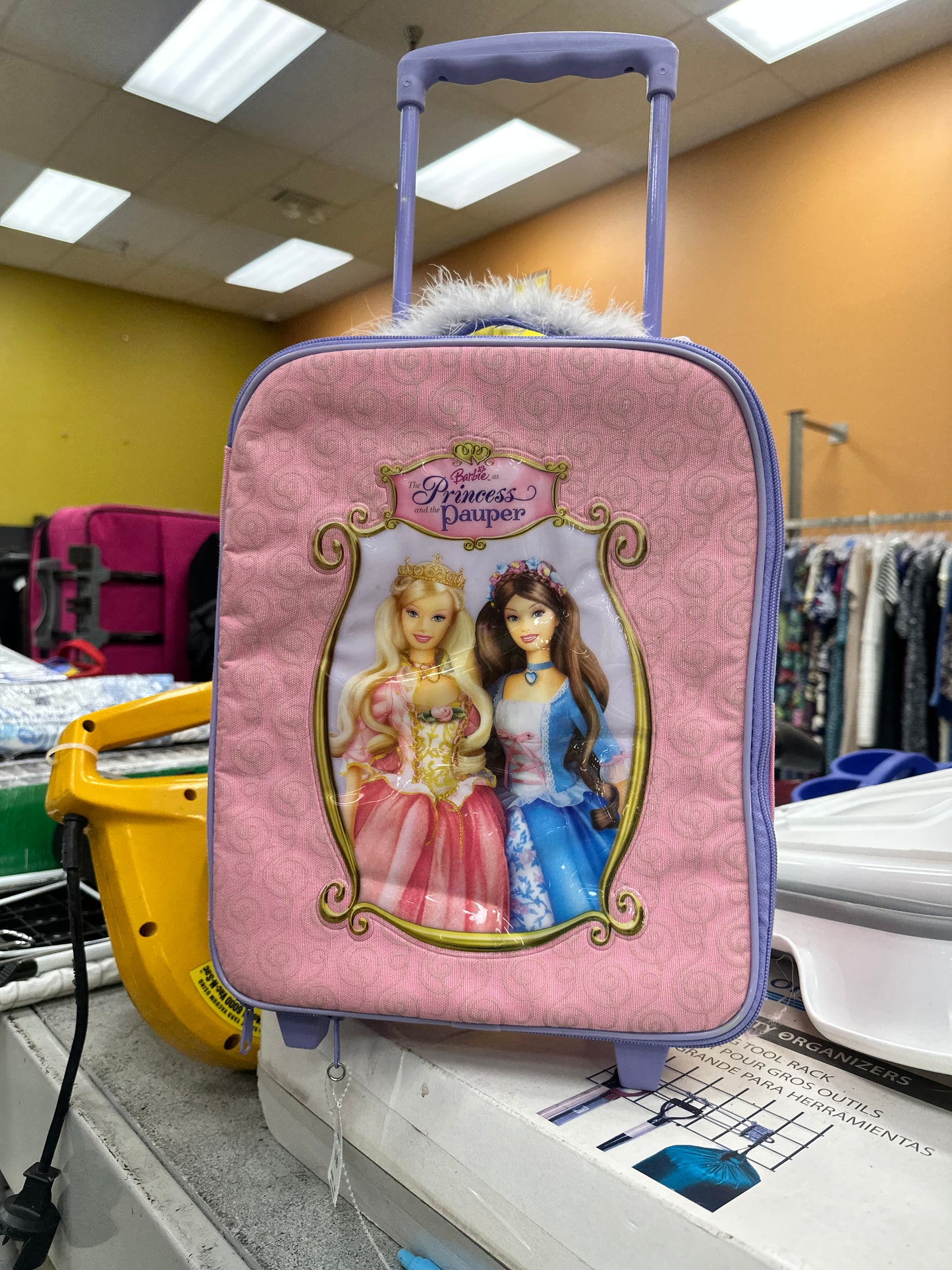 Barbie the Princess and the Pauper 2005 roller suitcase