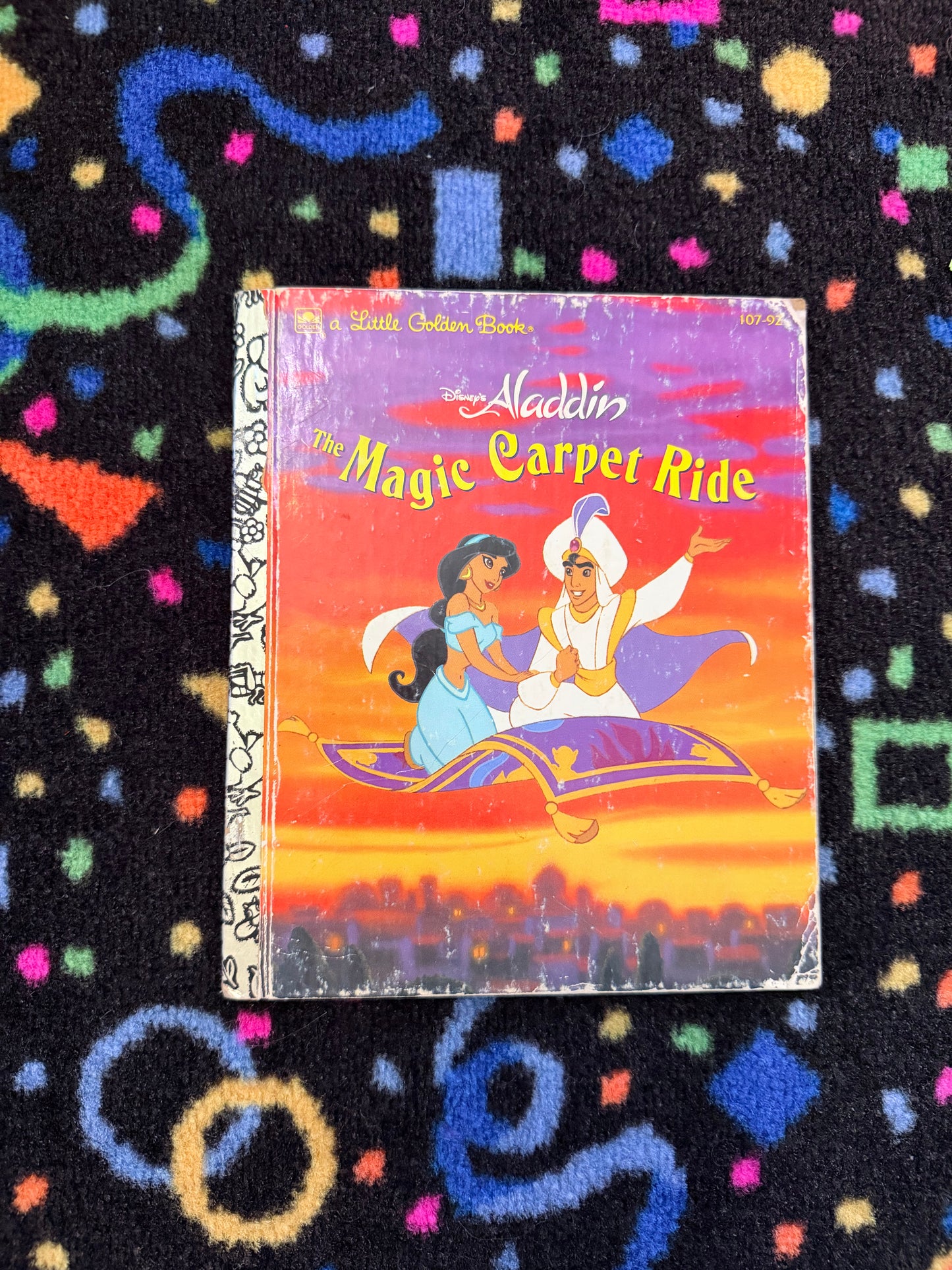 Aladdin Magic Carpet Ride book