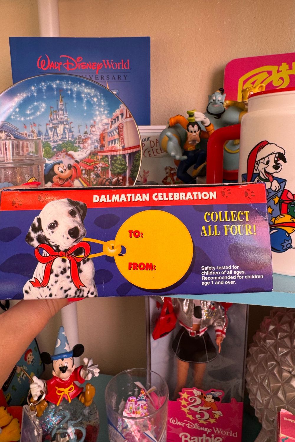 101 DALMATIANS  SNOW DOME "DALMATIAN CELEBRATION"*