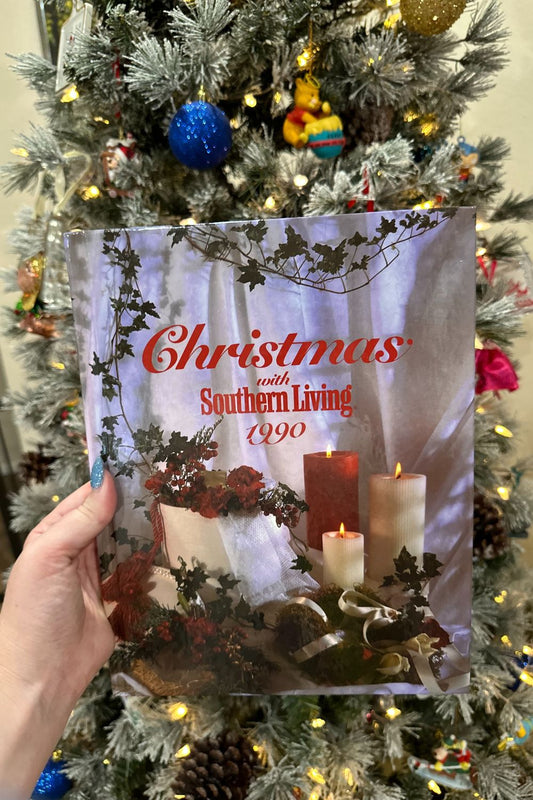 CHRISTMAS WITH SOUTHERN LIVING 1990 BOOK*