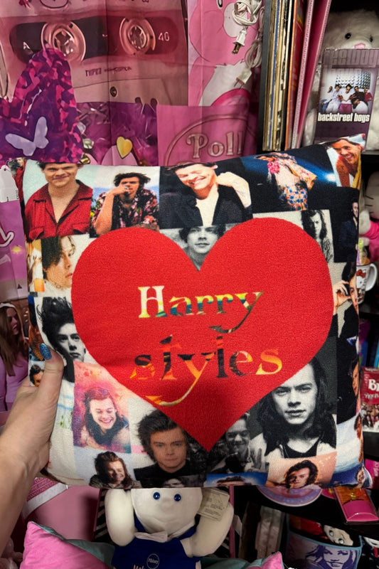 HARRY STYLES THROW PILLOW*