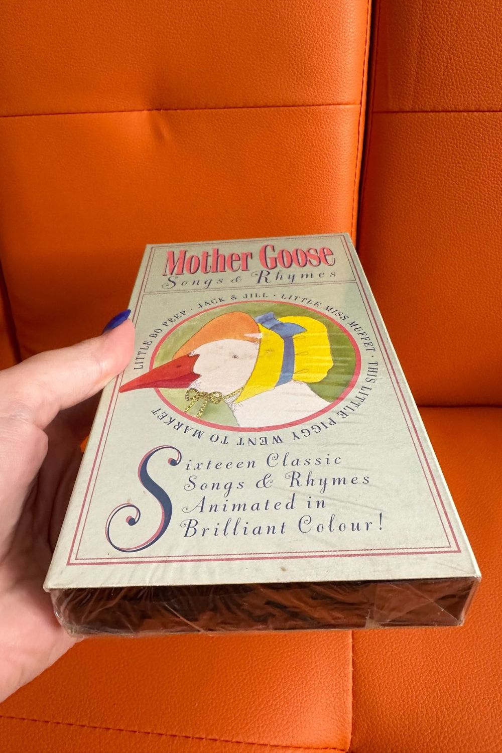 1991 MOTHER GOOSE SONGS & RHYMES VHS (UNOPENED)*