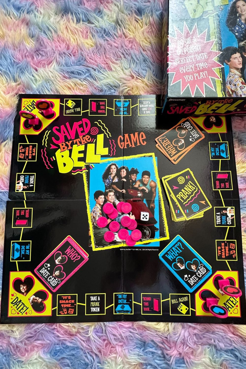 SAVED BY THE BELL BOARD GAME*
