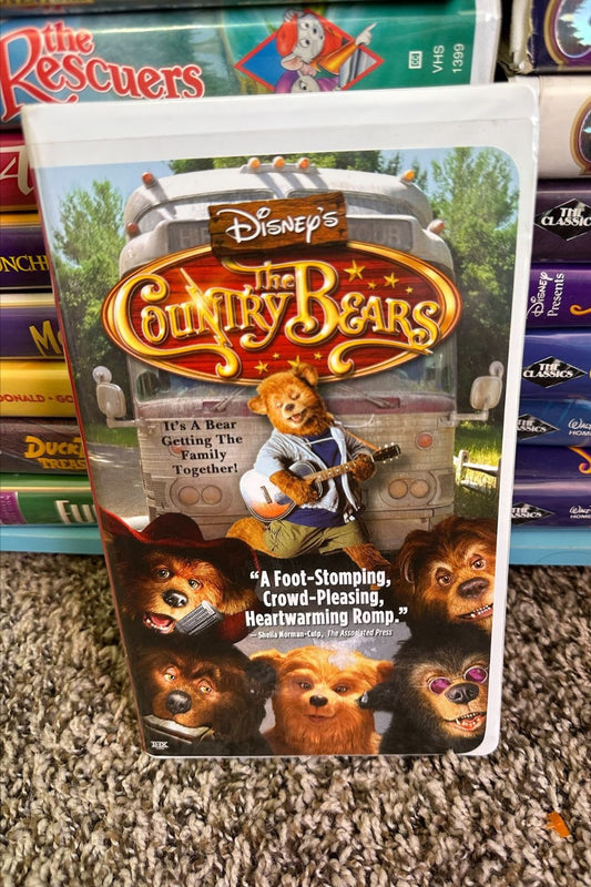 THE COUNTRY BEARS VHS*