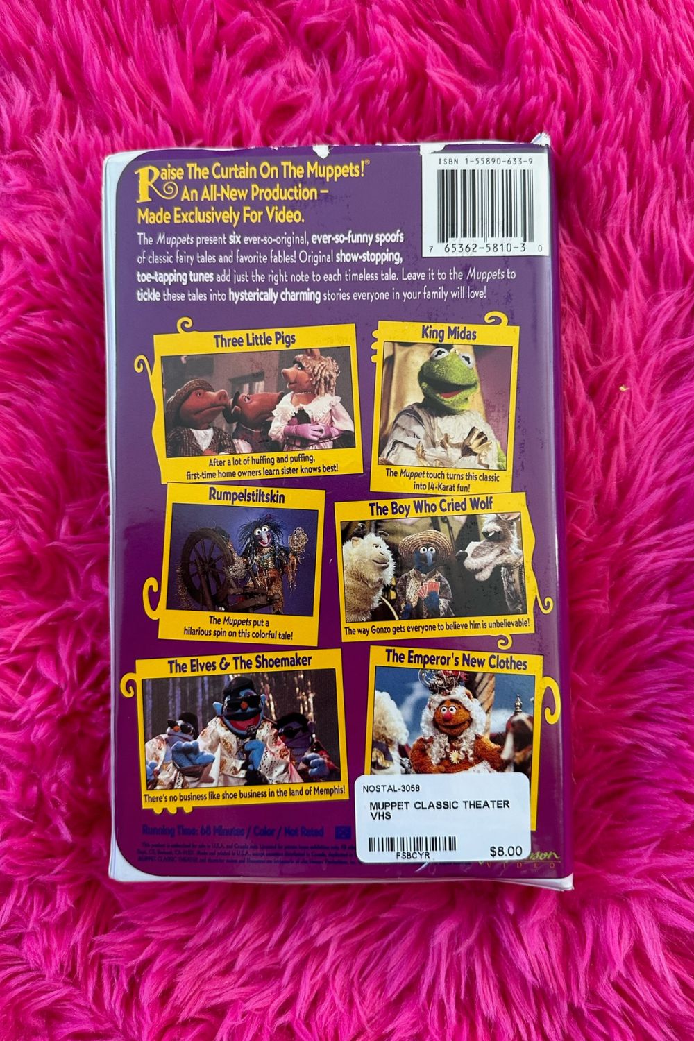 MUPPET CLASSIC THEATER VHS*
