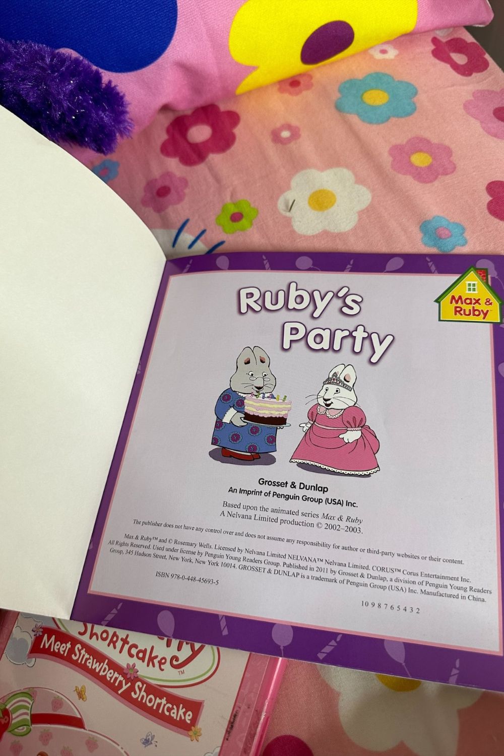 Open Book Ruby RUBY'S PARTY: MAX AND RUBY BOOK* – Nostalchicks