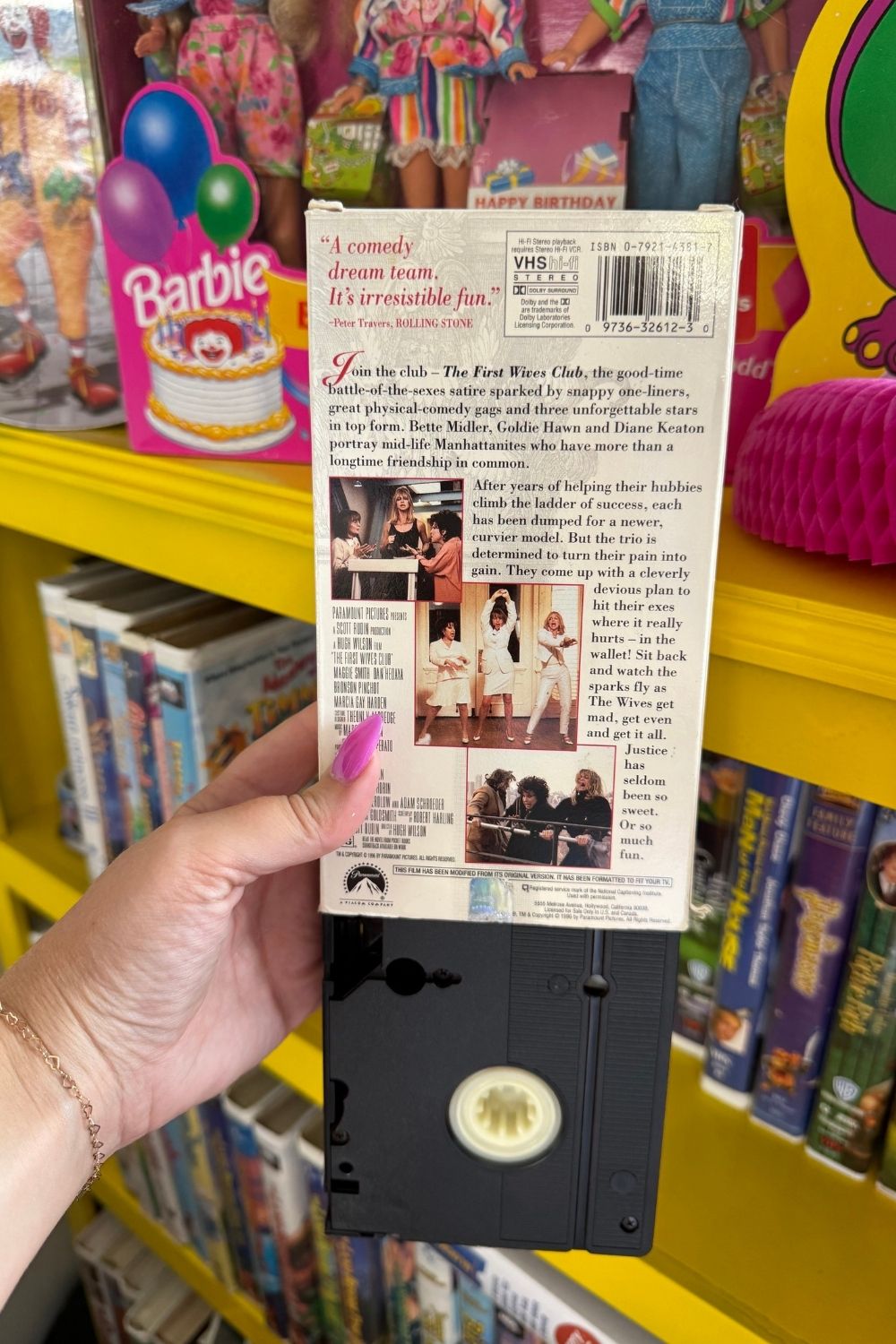 THE FIRST WIVES CLUB VHS*