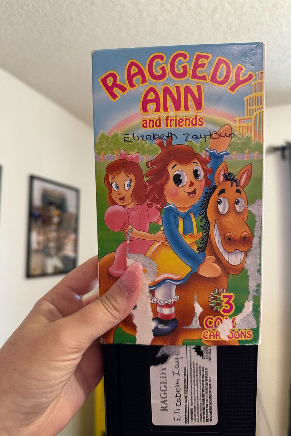 RAGGEDY ANN AND FRIENDS VHS*
