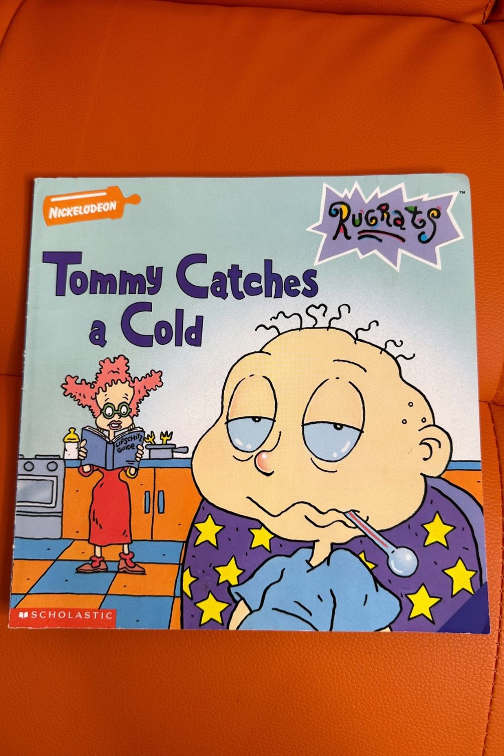 RUGRATS TOMMY GETS A COLD BOOK*
