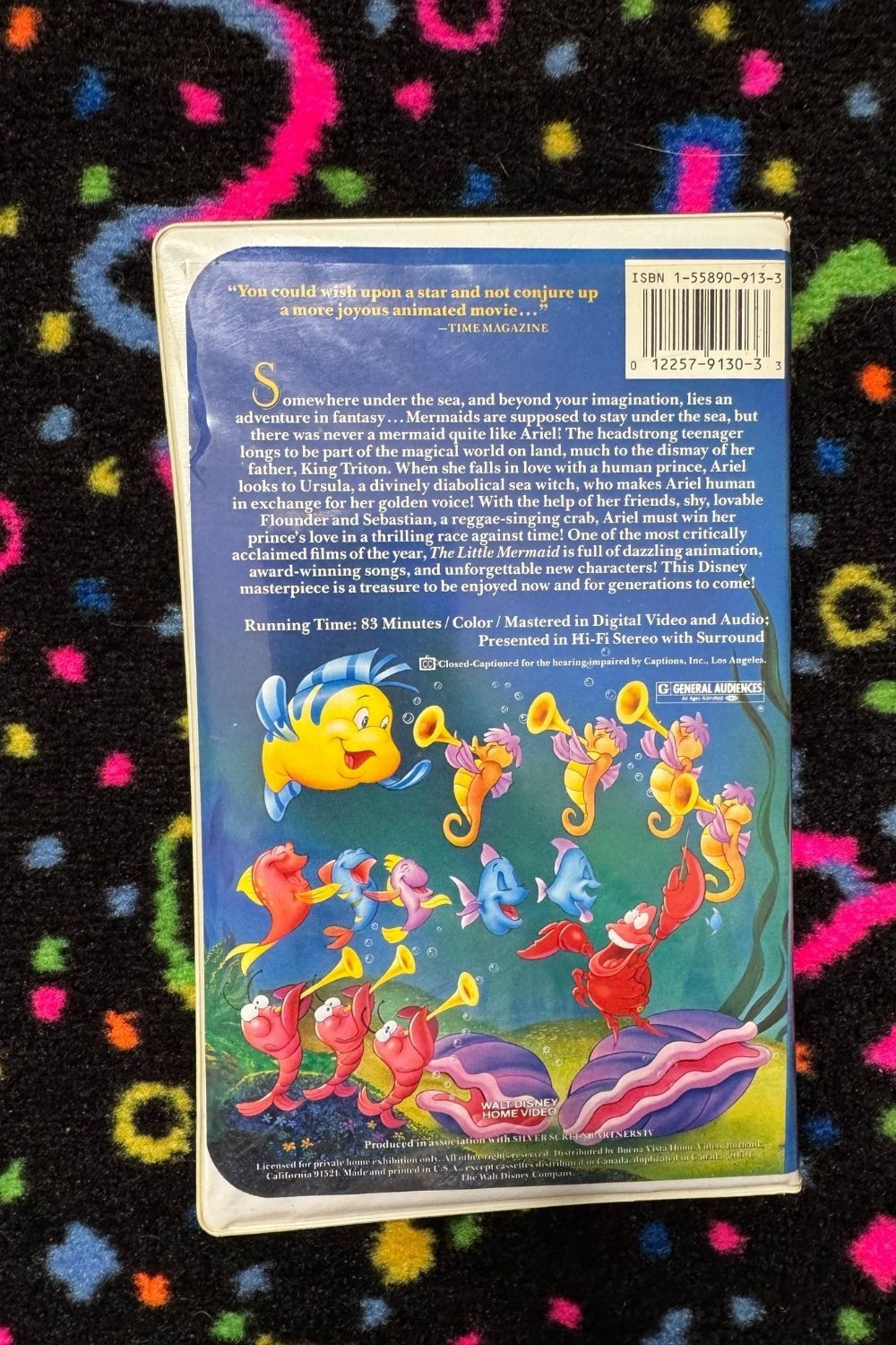 THE LITTLE MERMAID VHS*