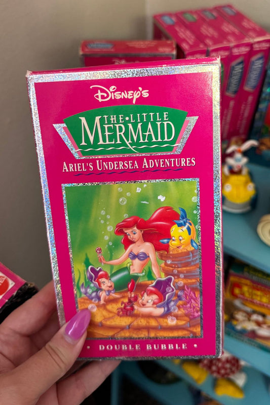 ARIEL’S UNDERSEA ADVENTURES DOUBLE BUBBLE VHS*