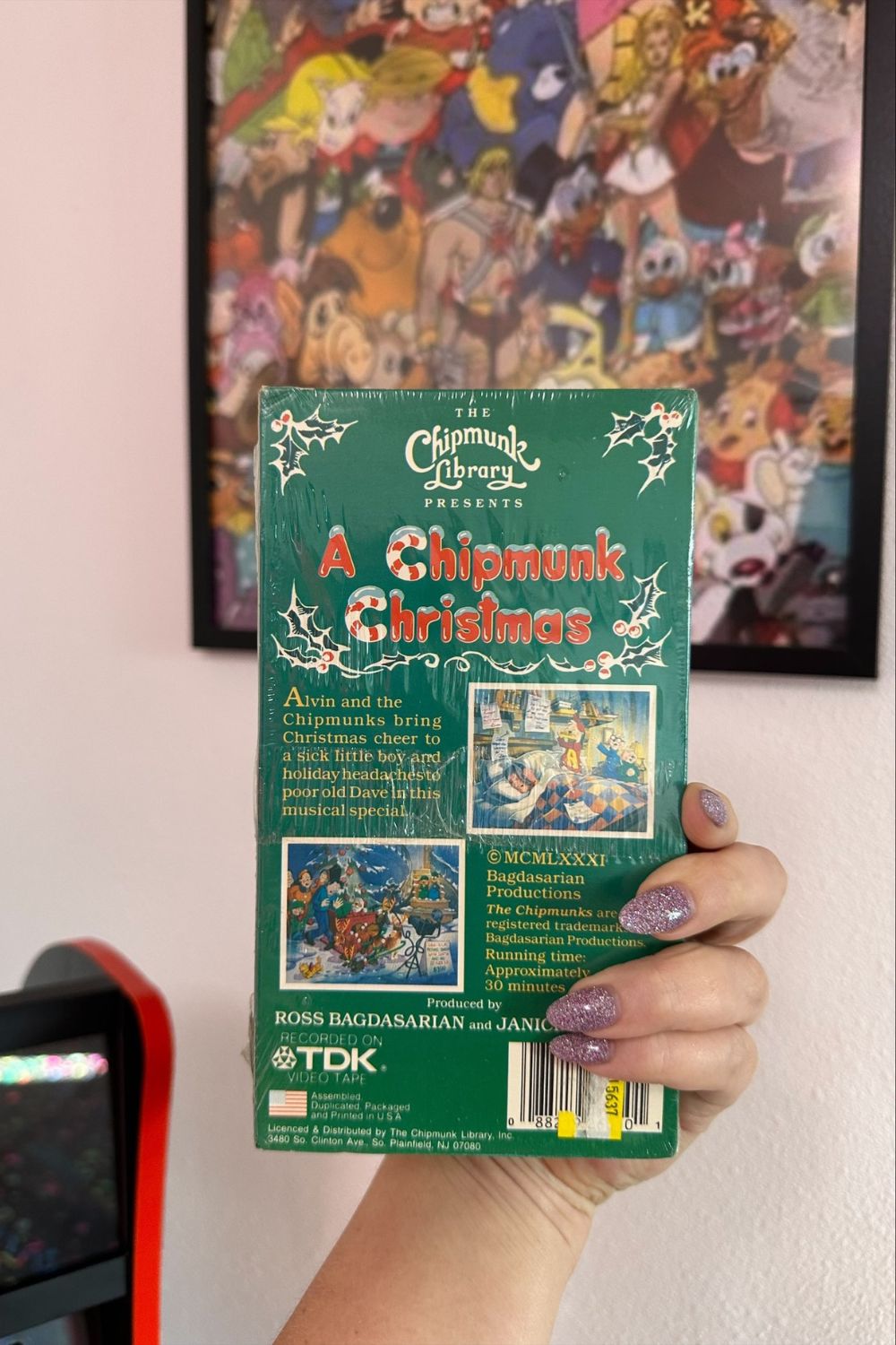 A CHIPMUNK CHRISTMAS VHS (SEALED)*