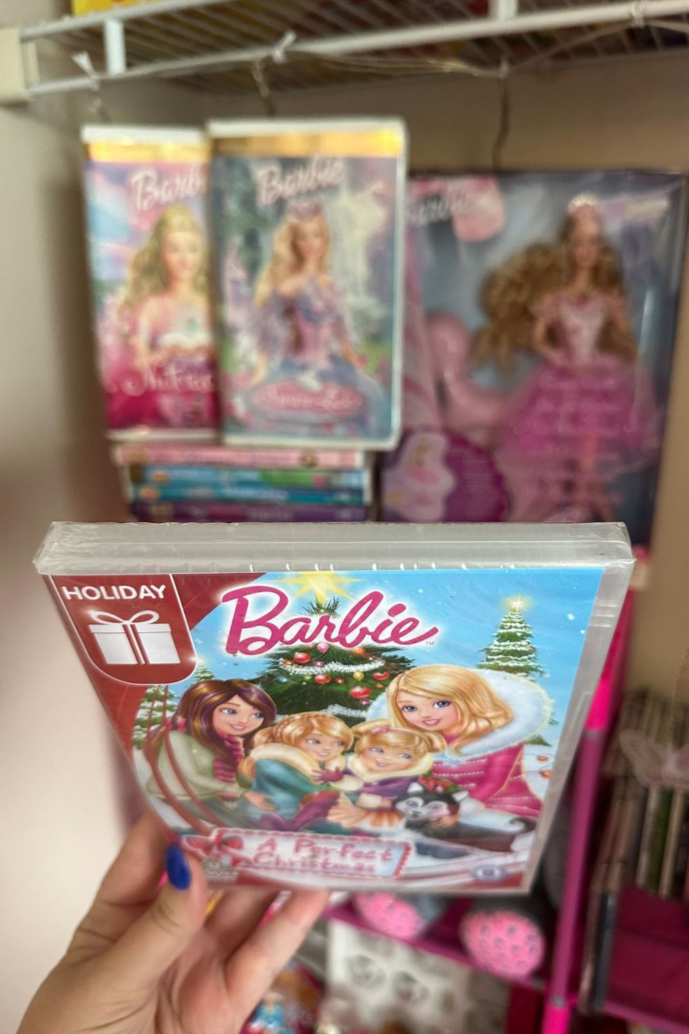 BARBIE A PERFECT CHRISTMAS DVD- SEALED*