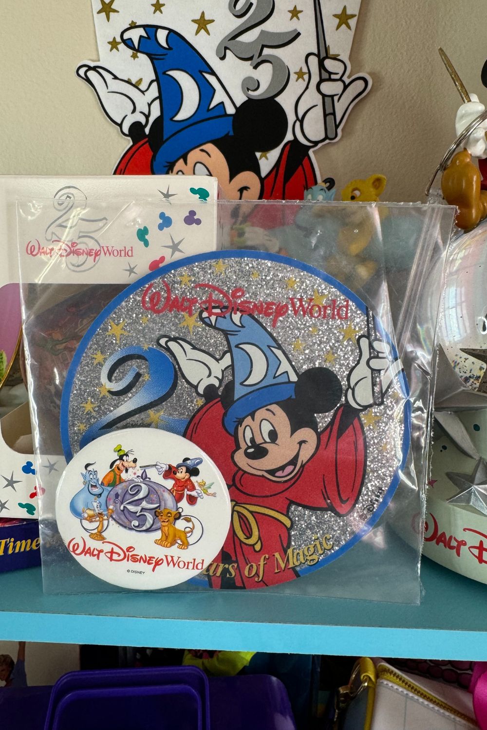 DISNEY WORLD 25TH ANNIVERSARY SOUVENIR BUNDLE*