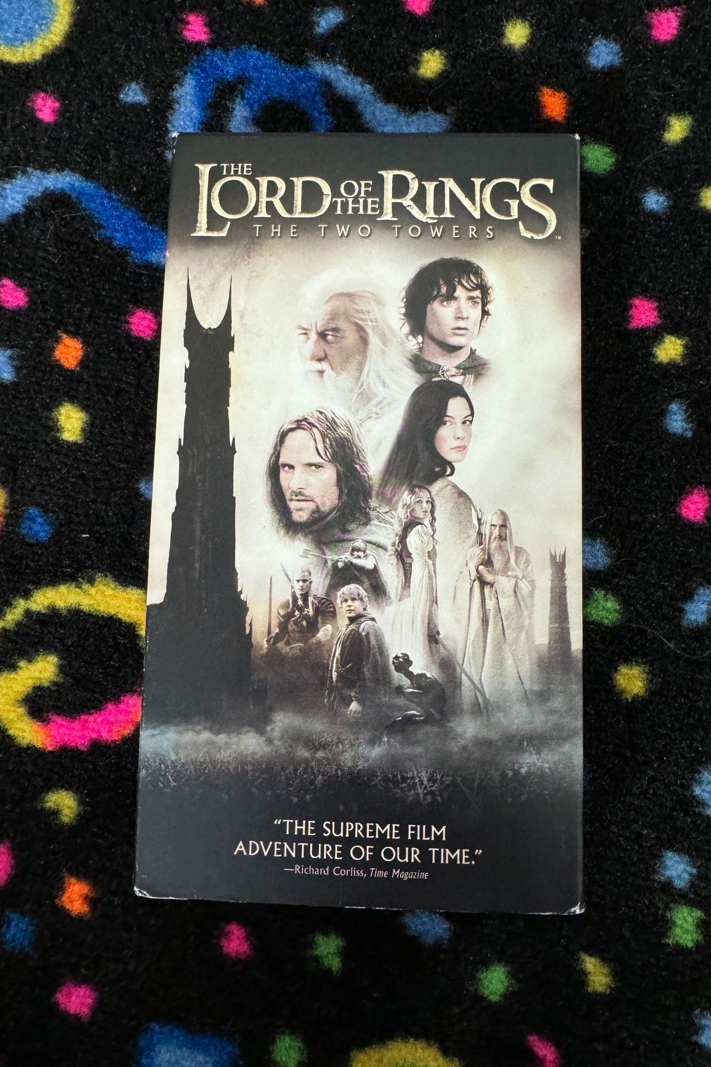 LORD OF THE RINGS THE TWO TOWERS VHS*