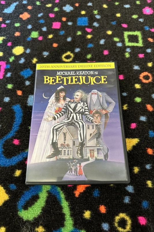 BEETLEJUICE 20TH ANNIVERSARY DELUXE EDITION DVD*