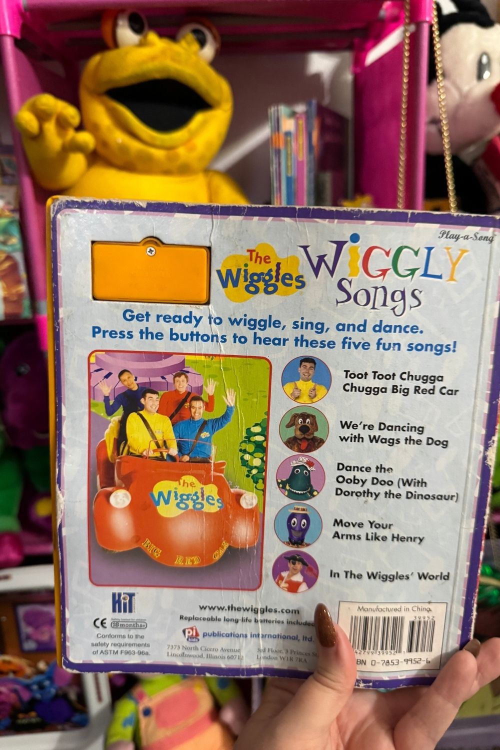 THE WIGGLES WIGGLY SONGS BOOK*