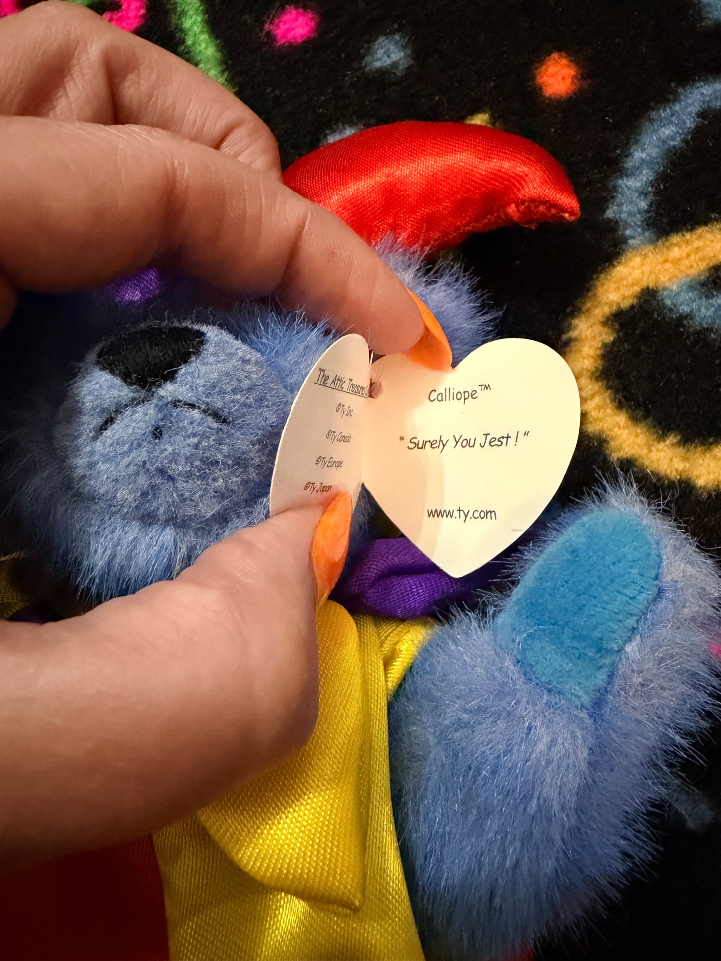 Jester Beanie Baby