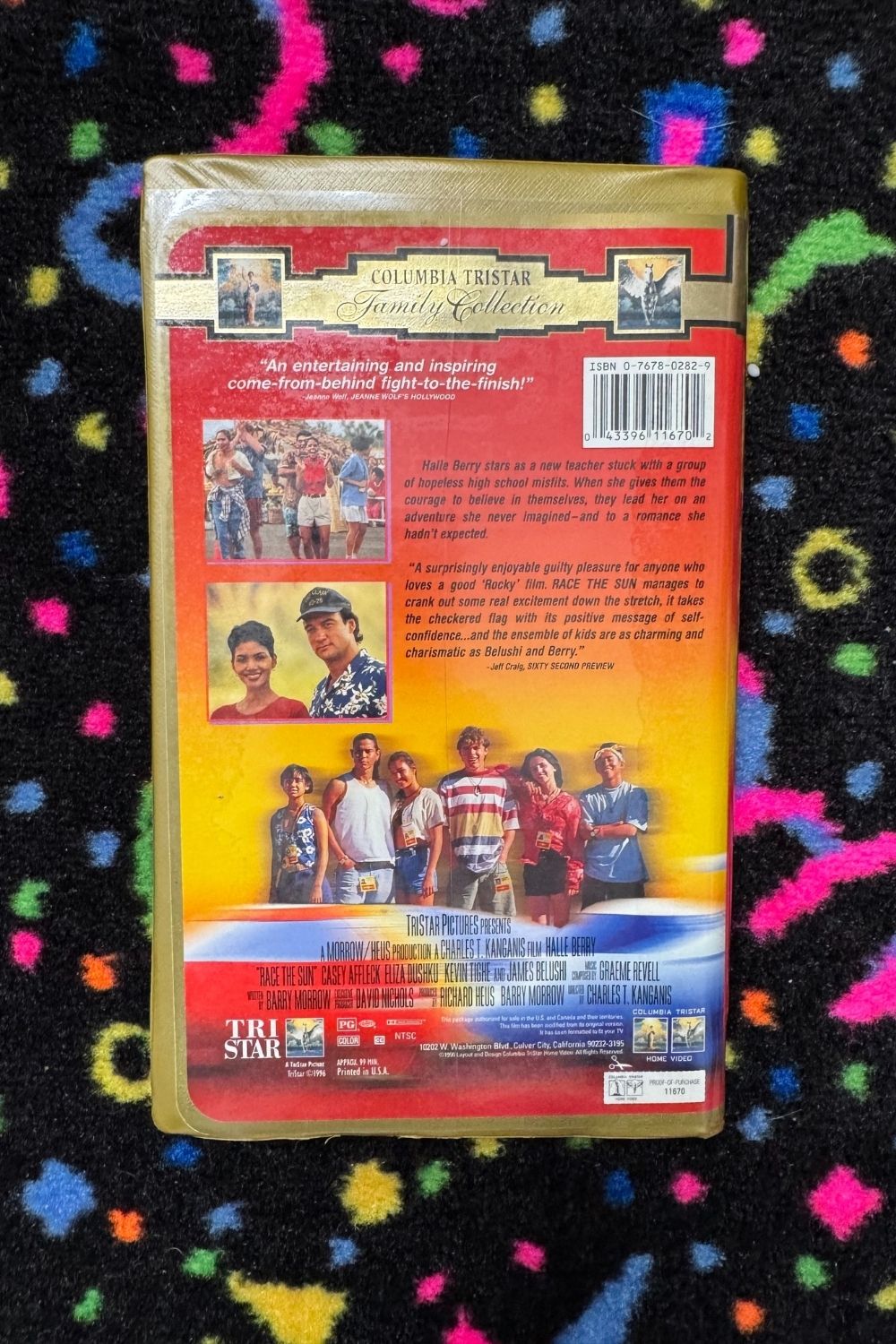 RACE THE SUN VHS*