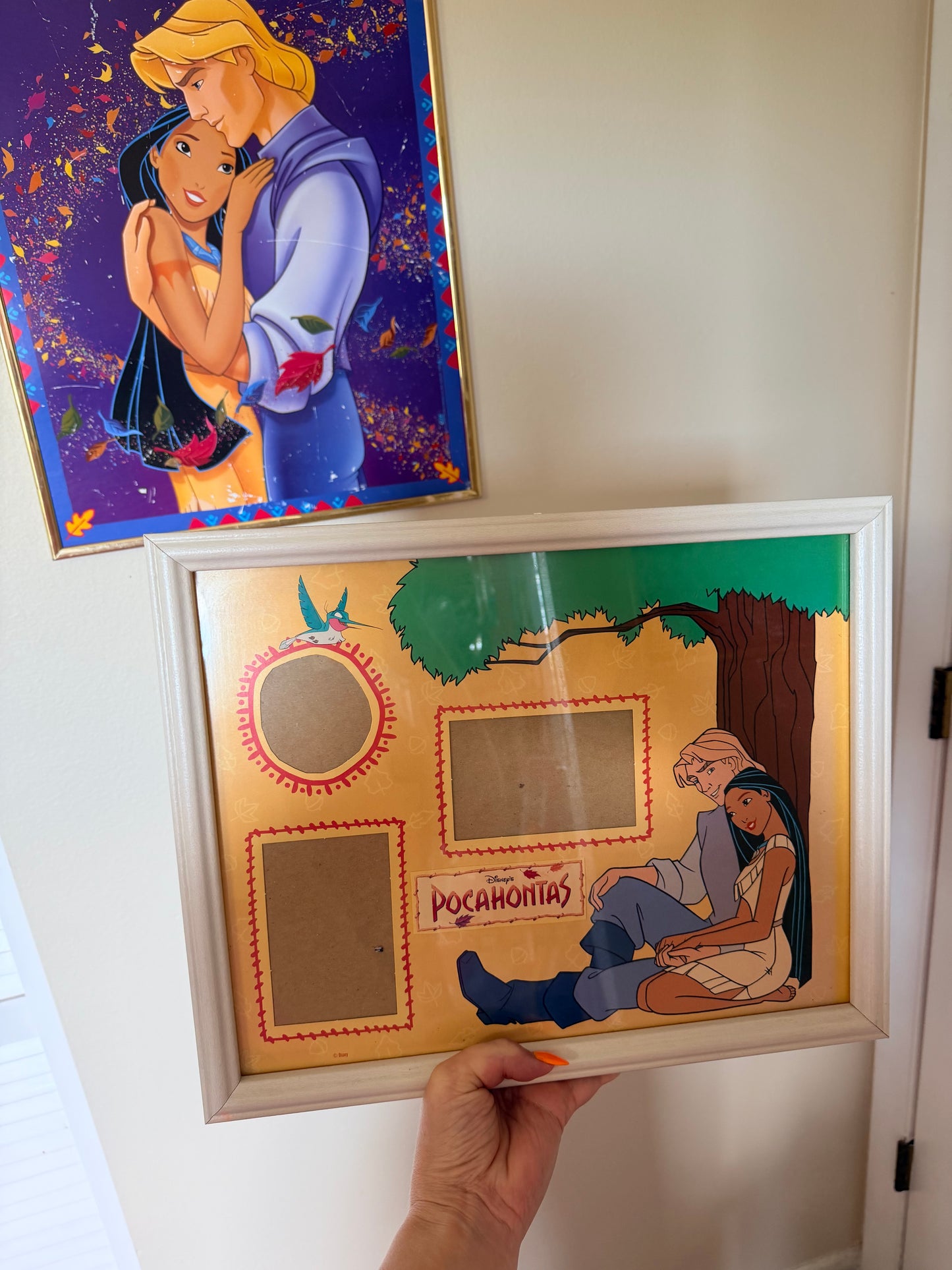 Vintage 90’s Pocahontas photo album frame