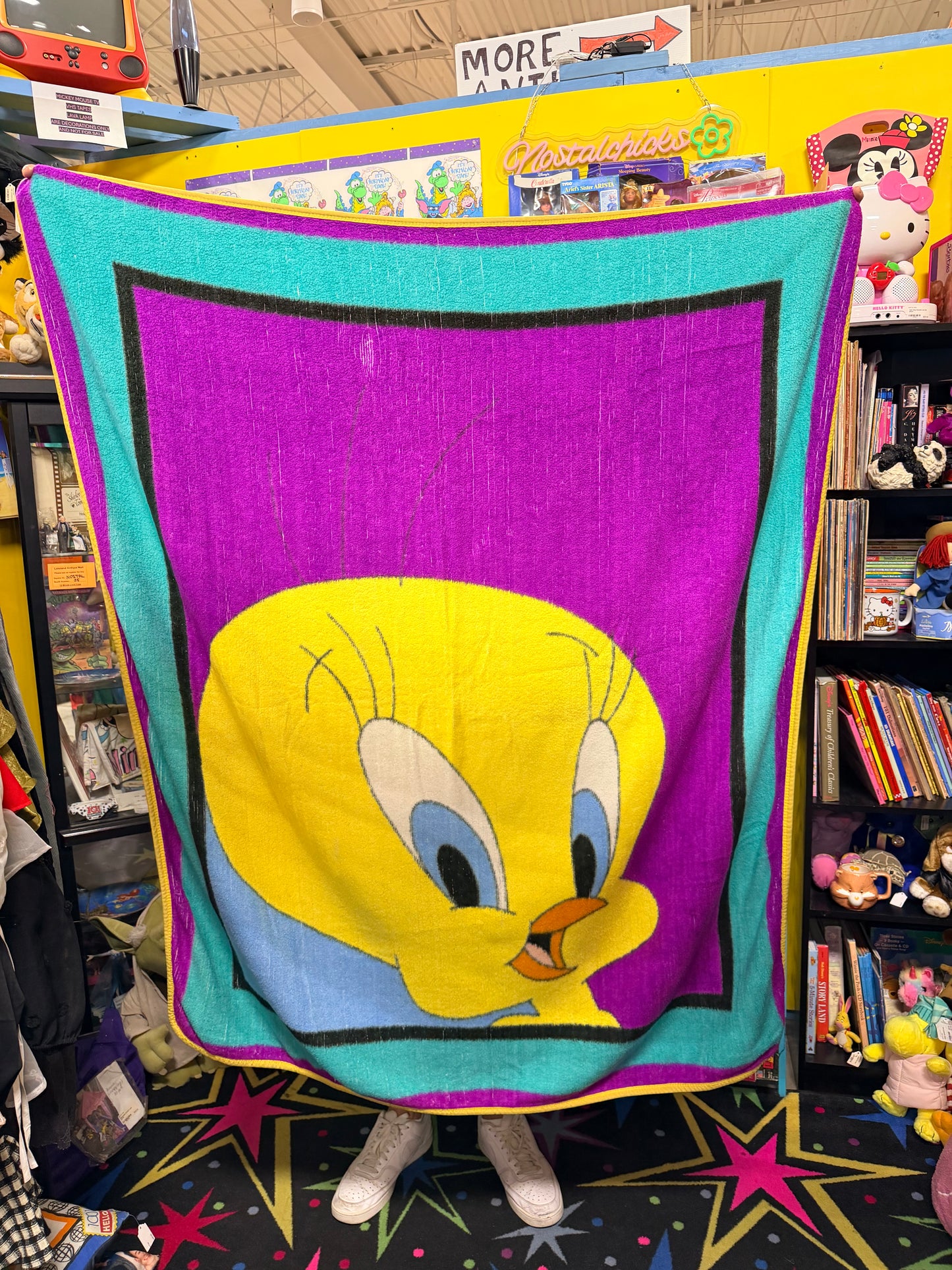 Vintage Tweety Bird Blanket
