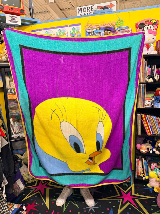 Vintage Tweety Bird Blanket
