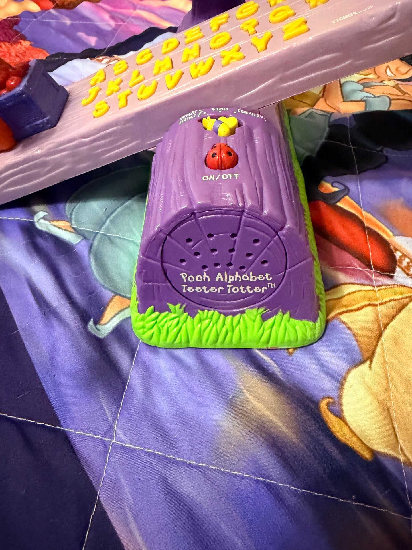 Pooh alphabet teeter totter