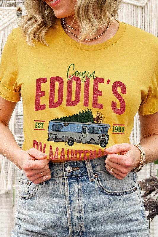 COUSIN EDDIE'S RV MAINTENANCE GRAPHIC TEE