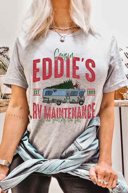 COUSIN EDDIE'S RV MAINTENANCE GRAPHIC TEE