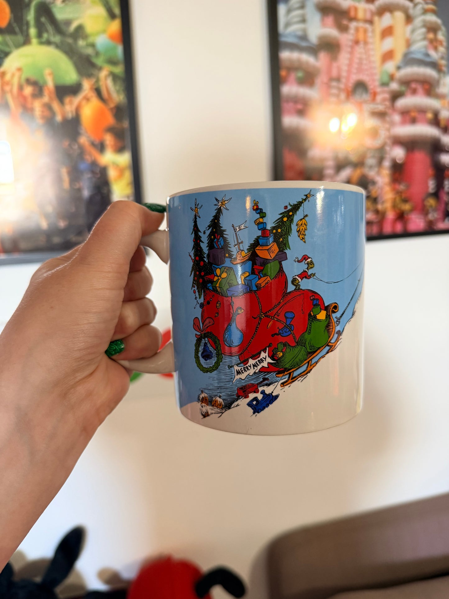 Grinch mug
