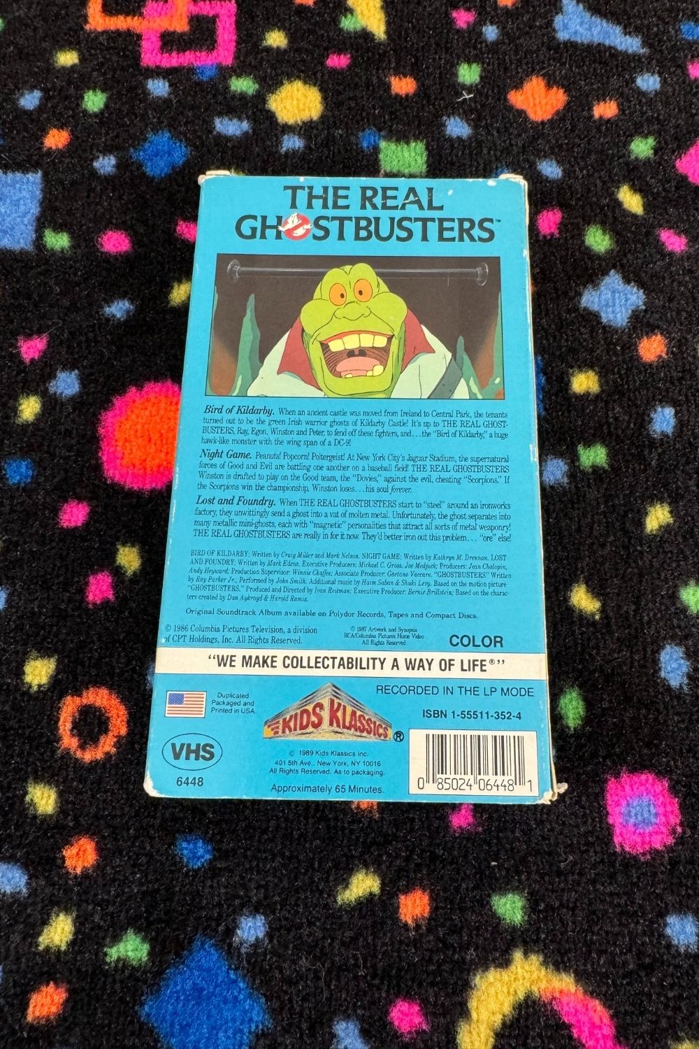 THE REAL GHOSTBUSTERS - THE BIRD OF KILDARBY AND OTHER STORIES VHS*