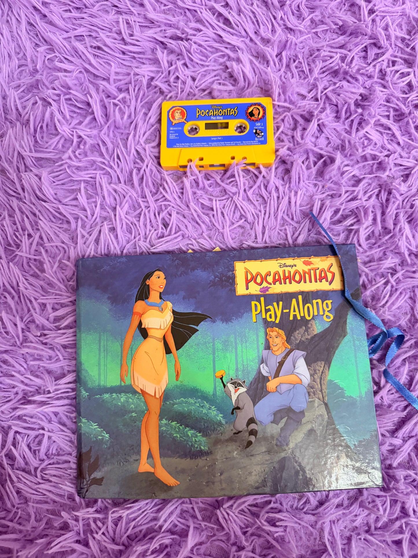Pocahontas play along pop up book and cassette