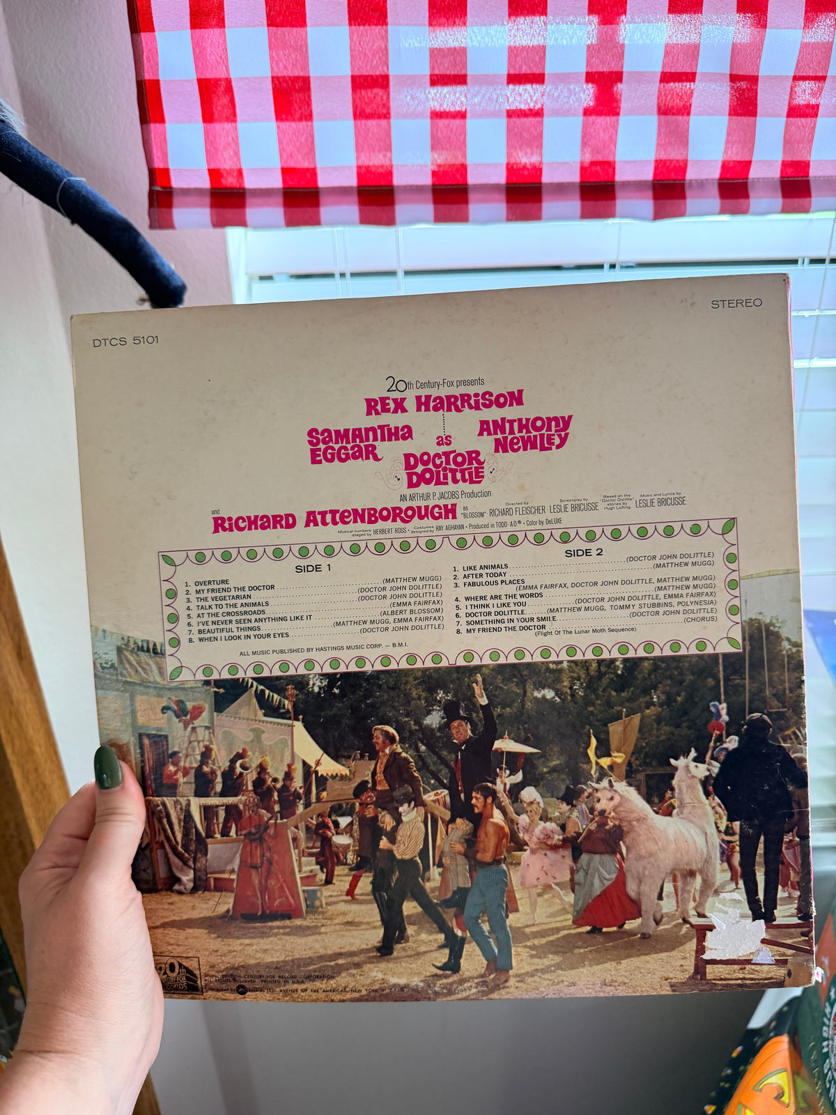 Doctor Dolittle vinyl record