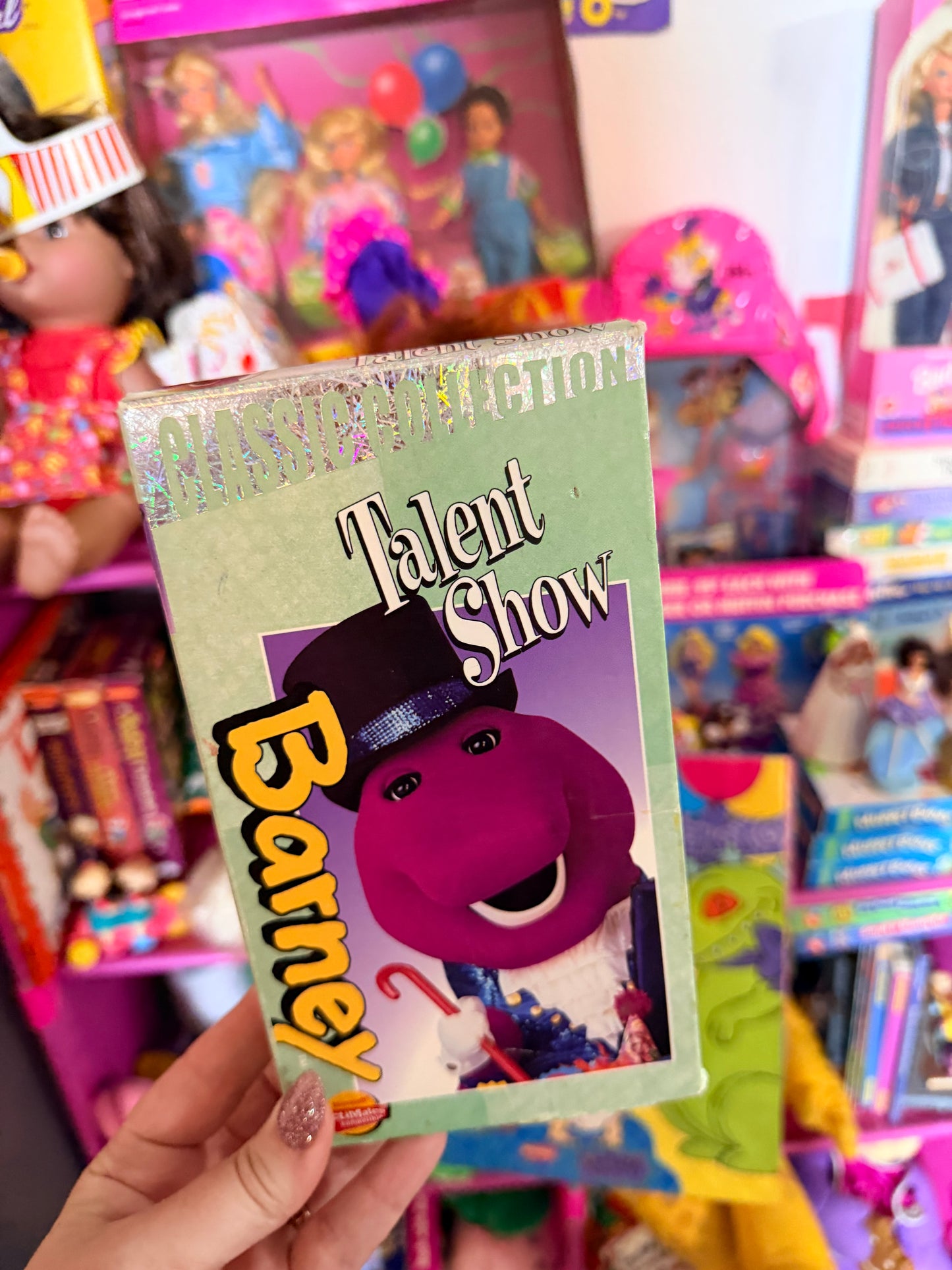 Barney talent show vhs