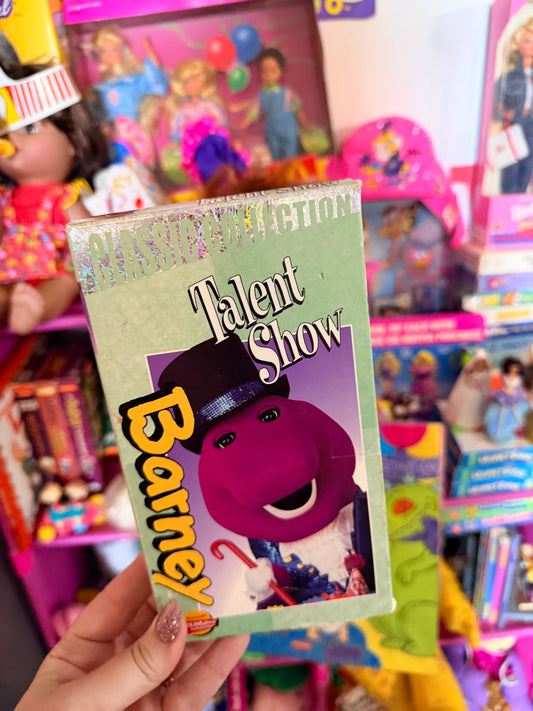 Barney talent show vhs