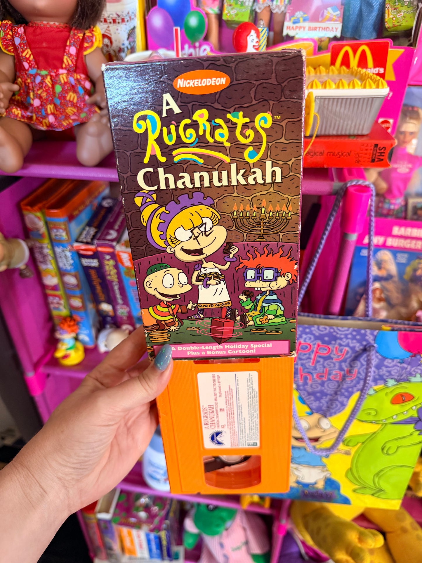 rugrats chanukah vhs