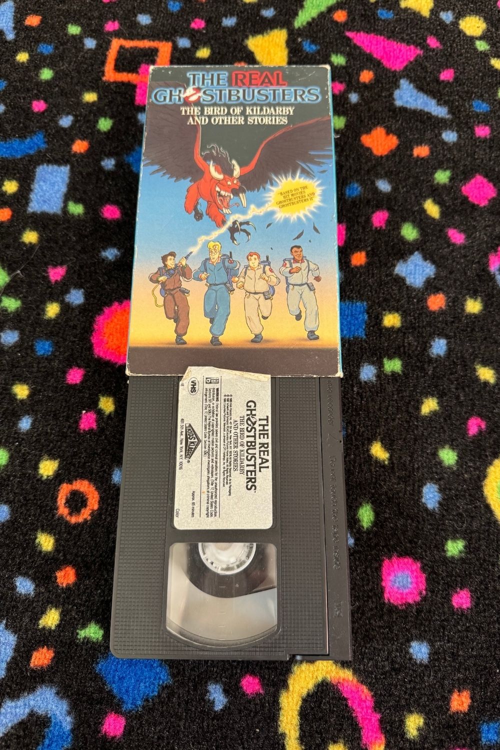 THE REAL GHOSTBUSTERS - THE BIRD OF KILDARBY AND OTHER STORIES VHS*