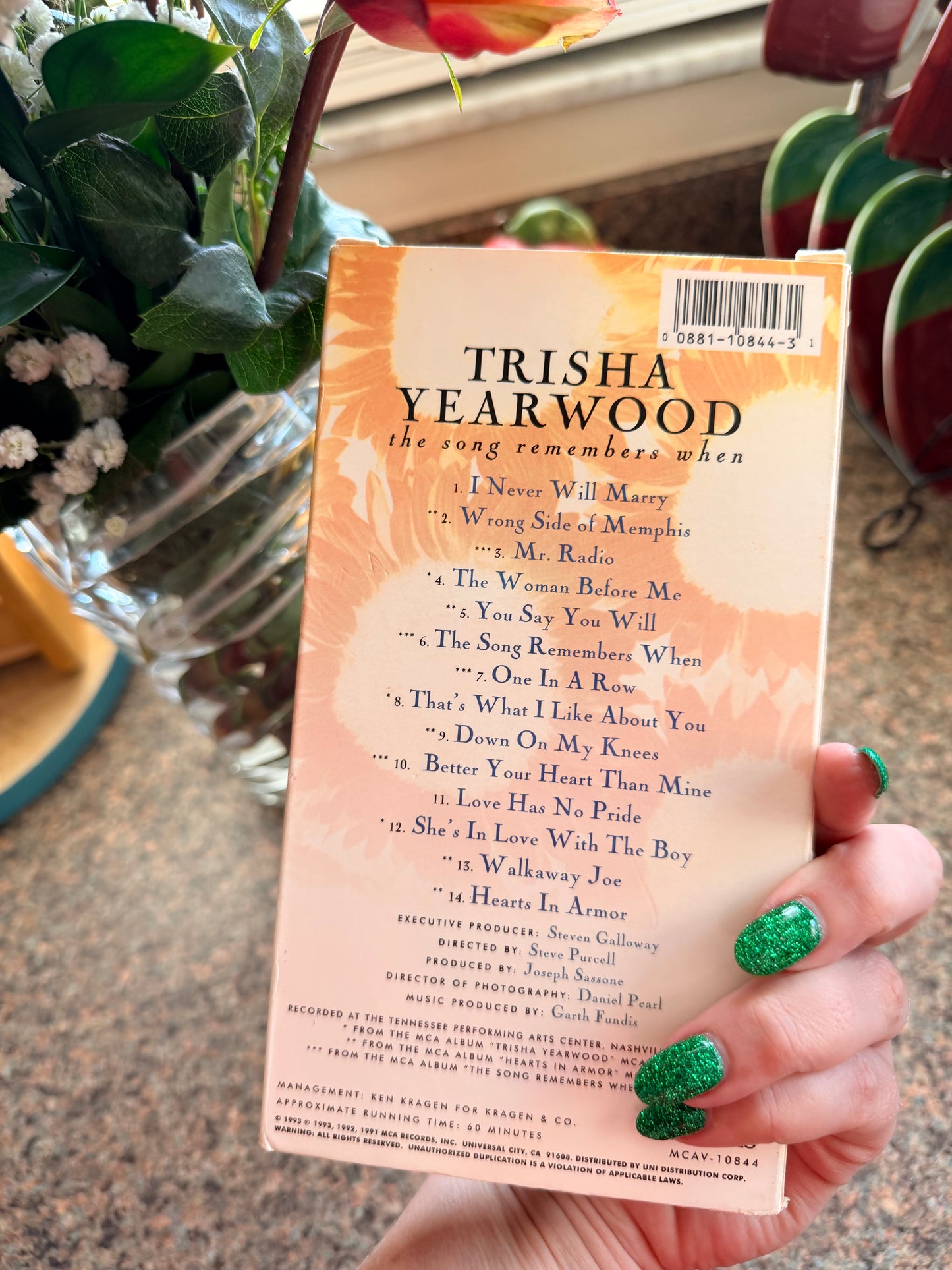 Trisha Yearwood: The Song Remembers When a Live concert performance vhs