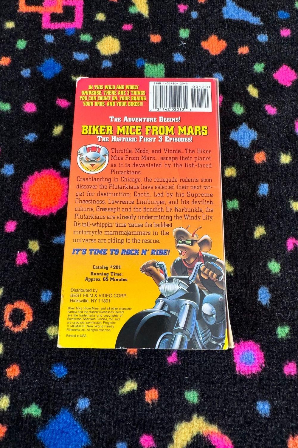 BIKER MICE FROM MARS VHS*