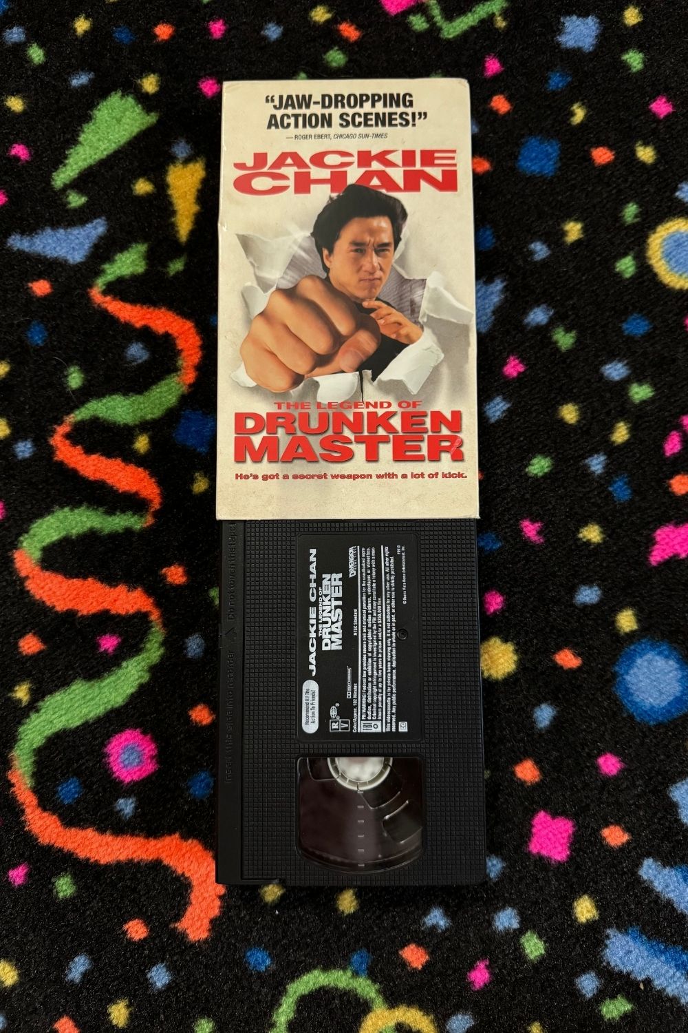 THE LEGEND OF THE DRUNKEN MASTER VHS*