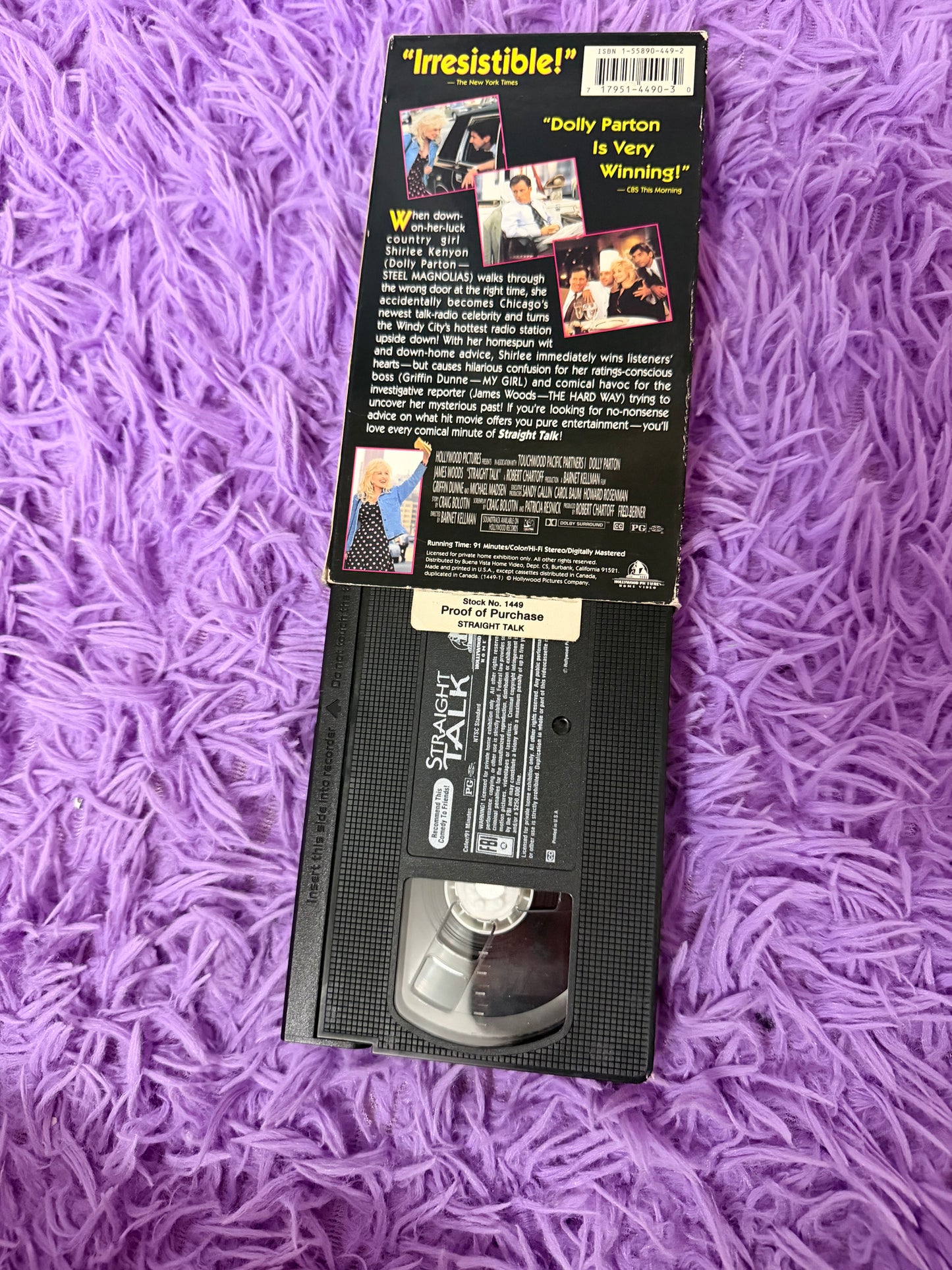 Straight Talk vhs