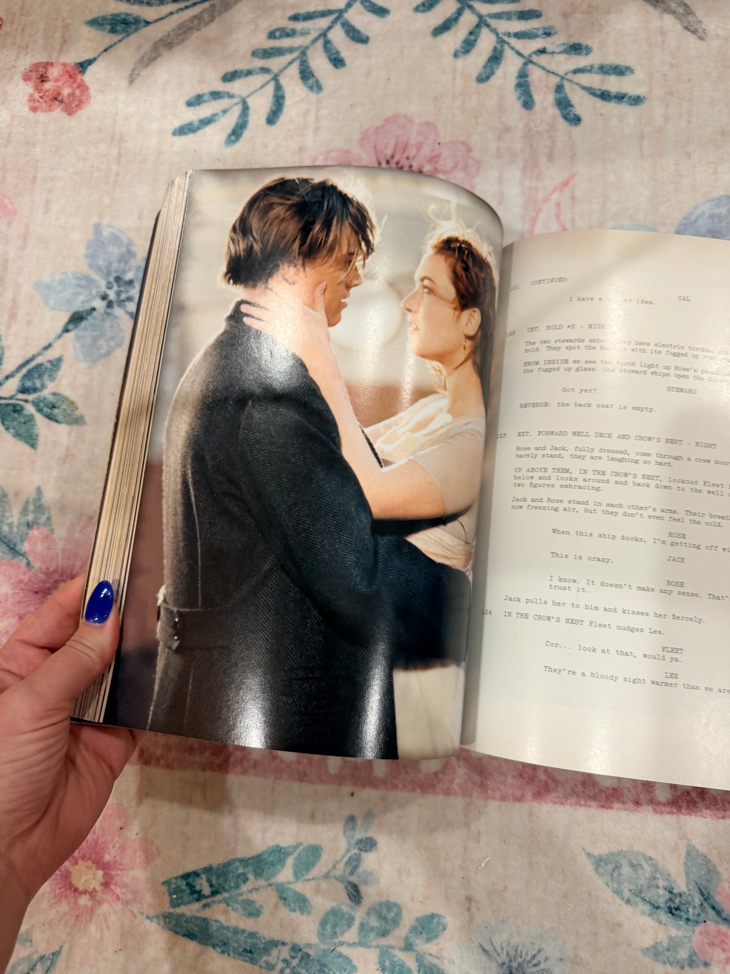 Titanic large screenplay book