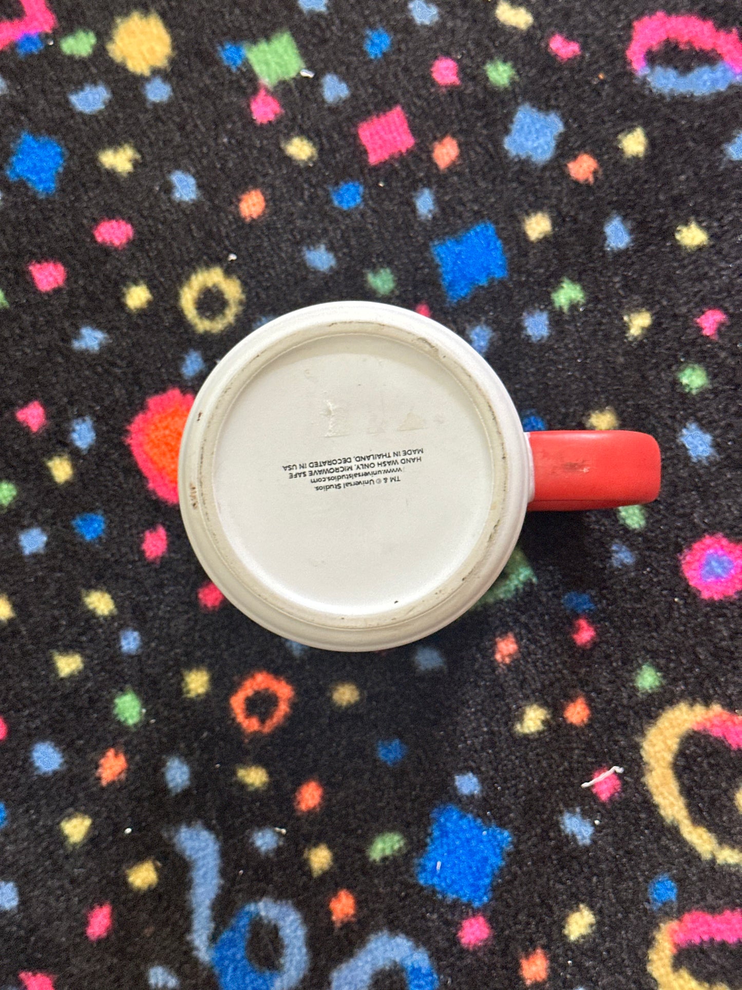 Earl Squirrel Universal Studios Christmas Mug